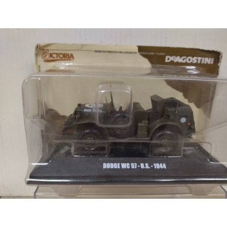 DODGE WC-57 1944 US ARMY WW 2 1:43 DeAGOSTINI VICTORIA