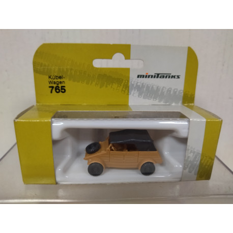 VOLKSWAGEN TYP 181 KUBELWAGEN GERMANY WW 2 1:87 H0 MINITANKS 765 ROCO