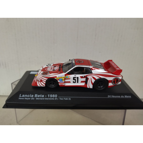 LANCIA BETA 1980 2 H LE MANS HEYER-DARNICHE-FABI 1:43 ALTAYA IXO