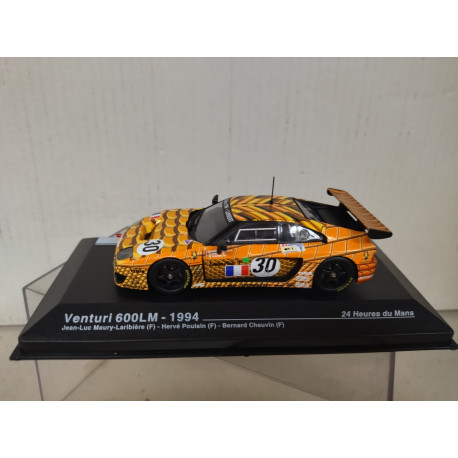 VENTURI 600LM 1994 24 H LE MANS POULAIN-CHAUVIN 1:43 ALTAYA IXO