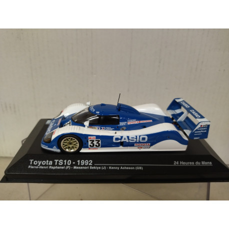 TOYOTA TS10 1992 24 H LE MANS RAPHANEL-SEKIYA-ACHESON 1:43 ALTAYA IXO