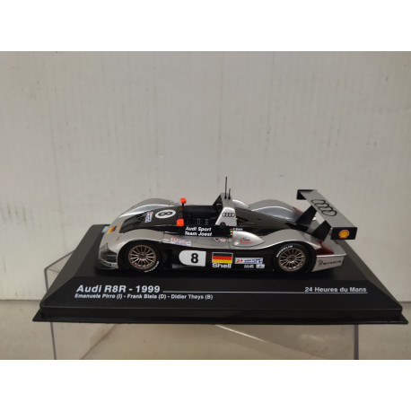 AUDI R8R 1999 24 H LE MANS PIRRO-BIELA-THEYS 1:43 ALTAYA IXO