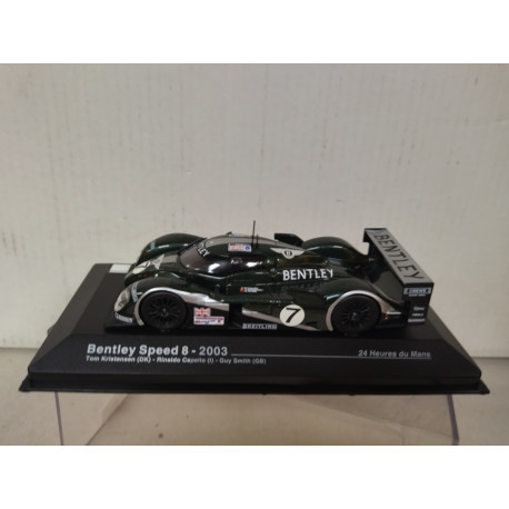 BENTLEY SPEED 8 2003 24 H LE MANS KRISTENSEN-CAPELLO-SMITH 1:43 ALTAYA IXO