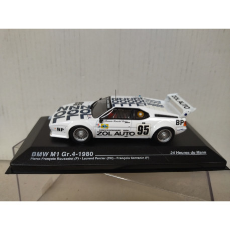 BMW E26 M1 1980 GR.4 24 H LE MANS ROUSSELOT-FERRIER-SERVANIN 1:43 ALTAYA IXO