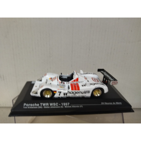 TWR PORSCHE WSC 1997 24 H LE MANS KRISTENSEN-JOHANSSON-ALBORETO 1:43 ALTAYA IXO