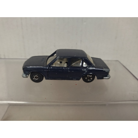 FIAT 132 GLS DARK BLUE INTERIOR DEFECTUOSO apx 1:64 POLISTIL RJ15 NO BOX