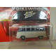 VOLKSWAGEN T1 1966 SAMBA BUS WHITE/GREY 1:64 JOHNNY LIGHTNING