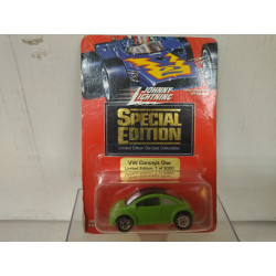 VOLKSWAGEN CONCEPT ONE (NEW BEETLE) SPECIAL EDITION GREEN 1:64 JOHNNY LIGHTNING