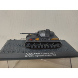 Sd.Kfz.161/1 PANZER IV 1942 Ausf G SGFONOVO GERMANY WW 2 GERMANY 1:72 ALTAYA IXO