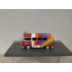 VOLKSWAGEN T1 KOMBI SAMBA PEACE LOVE 1:43 SALVAT IXO CAJA NO ORIGINAL