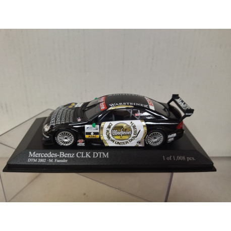 MERCEDES-BENZ CLK 2002 DTM M.FAESSLER 1:43 MINICHAMPS 400023206