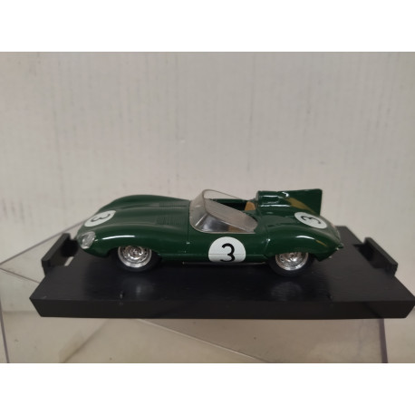 JAGUAR D-TYPE 1956 24 H LE MANS 1:43 BRUMM R150