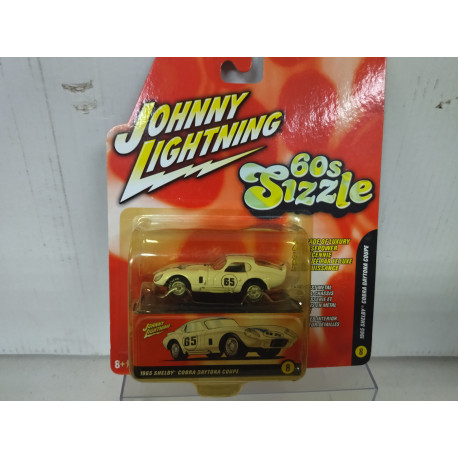 SHELBY COBRA 1965 DAYTONA COUPE 60S SIZZLE 1:64 JOHNNY LIGHTNING