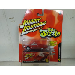 FORD THUNDERBIRD 1962 CONVERTIBLE 60S SIZZLE 1:64 JOHNNY LIGHTNING