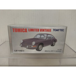 PORSCHE 911 GREY 1:64 TOMICA LIMITED VINTAGE LV-110A