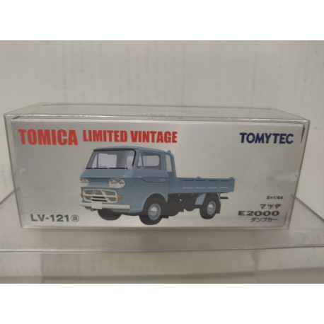 MAZDA E2000 DUMP TRUCK BLUE 1:64 TOMICA LIMITED VINTAGE LV-121A