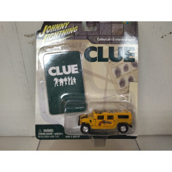 HUMMER H1 COLONEL MUSTARD CLUE GAME 1:64 JOHNNY LIGHTNING w/BOX