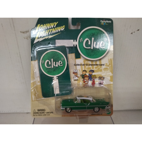 LINCOLN PREMIERE 1957 CLUE GAME 1:64 JOHNNY LIGHTNING w/BOX