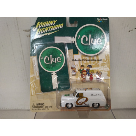 FORD PANEL DELIVERY CLUE GAME 1:64 JOHNNY LIGHTNING w/BOX