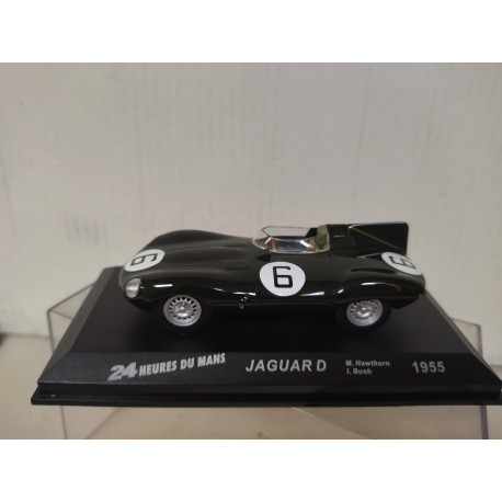 JAGUAR D-TYPE 1955 WIN 24 H LE MANS HAWTHORN-BUEB 1:43 ALTAYA IXO