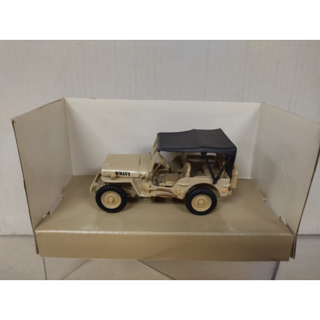 JEEP WILLYS MB WW 2 1:43 CARARAMA