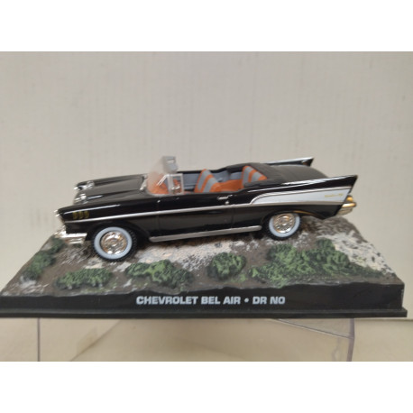 CHEVROLET BEL AIR DR.NO 007 JAMES BOND 1:43 EAGLEMOSS IXO