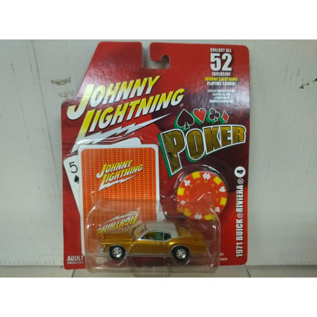 BUICK RIVIERA 1971 POKER 1:64 JOHNNY LIGHTNING