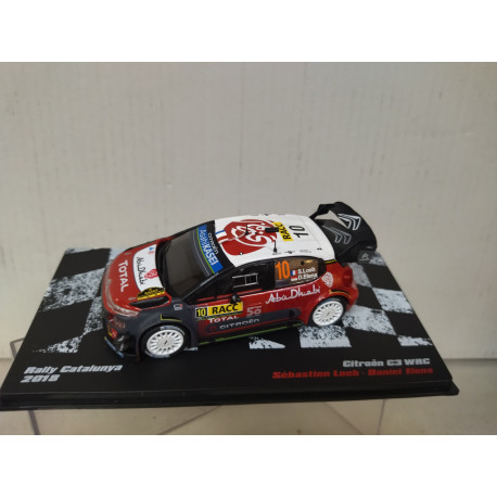 CITROEN C3 WRC 2018 RALLY CATALUÑA S.LOEB 1:43 ALTAYA IXO