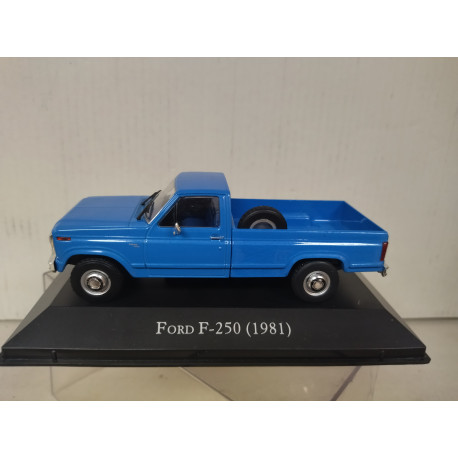 FORD F-250 1981 PICKUP ARGENTINA 1:43 SALVAT IXO HARD BOX