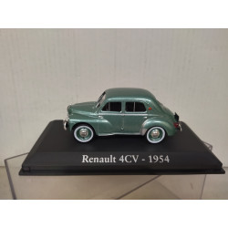RENAULT 4CV 1954 GREEN MET 1:43 RBA IXO HARD BOX