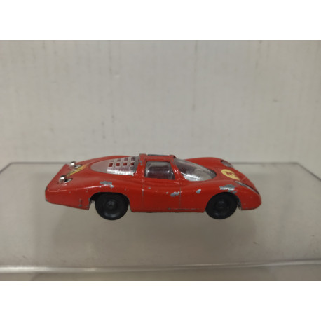 PORSCHE LE MANS 1:65/apx 1:64 MAJORETTE 232 BOX RAIL ROUTE