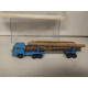 BERNARD SEMI REMORQUE TRONCOS TRUCK 1:100/apx 1:64 MAJORETTE RAIL ROUTE NO BOX