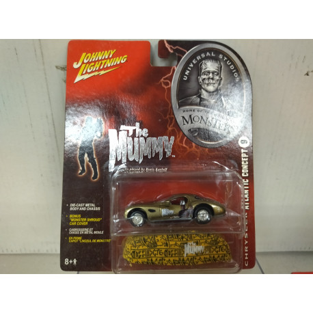 CHRYSLER ATLANTIC CONCEPT THE MUMMY MONSTERS 1:64 JOHNNY LIGHTNING