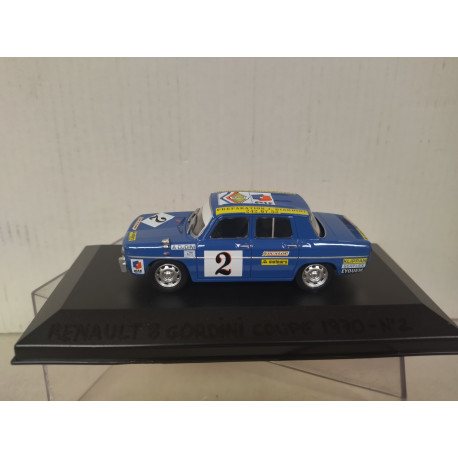 RENAULT 8 1970 GORDINI COUPE A.CUDINI 1:43 ELIGOR HACHETTE