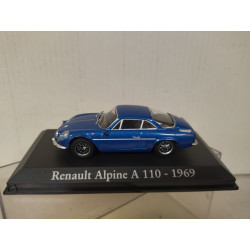 ALPINE A110 1969 BLUE 1:43 RBA IXO HARD BOX