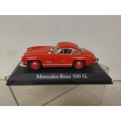 MERCEDES-BENZ W198 300SL 1954 RED GULLWING 1:43 RBA IXO HARD BOX