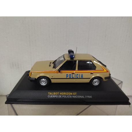 TALBOT HORIZON 1984 GT CNP POLICIA NACIONAL 1:43 ALTAYA IXO