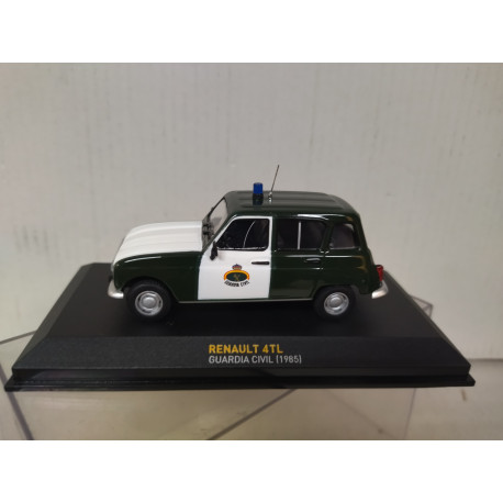 RENAULT 4 TL 1985 GUARDIA CIVIL 1:43 ALTAYA IXO