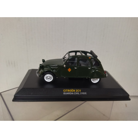 CITROEN 2CV 1959 GUARDIA CIVIL 1:43 ALTAYA IXO