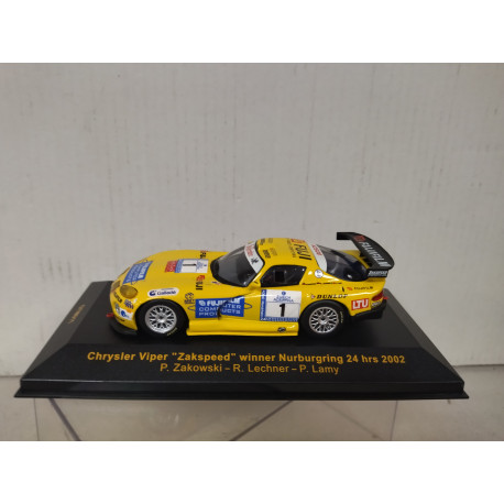 CHRYSLER VIPER 2002 ZAKSPEED WIN 24 H NURBURGRING 1:43 IXO GTM011