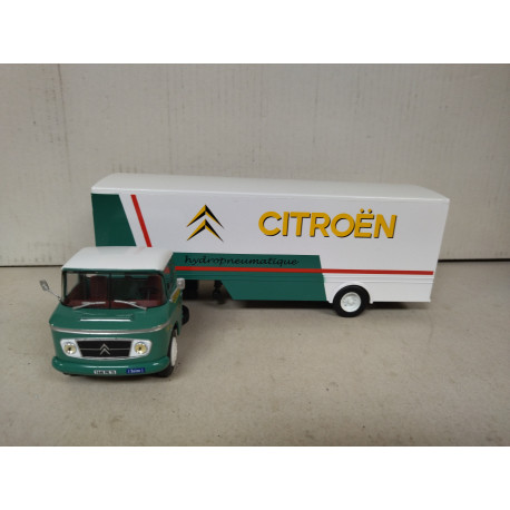 CITROEN TYPE 55 HEULIEZ TRUCK + TRAILER 1:43 ALTAYA IXO