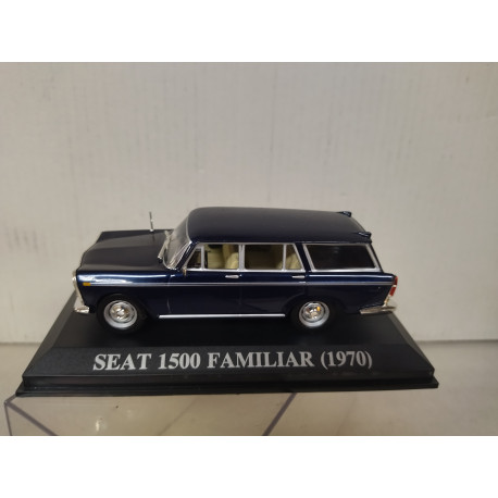 SEAT 1500 FAMILIAR 1970 AZUL 1:43 ALTAYA IXO