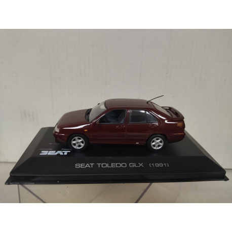 SEAT TOLEDO 1991 GLX DARK RED 1:43 ALTAYA IXO