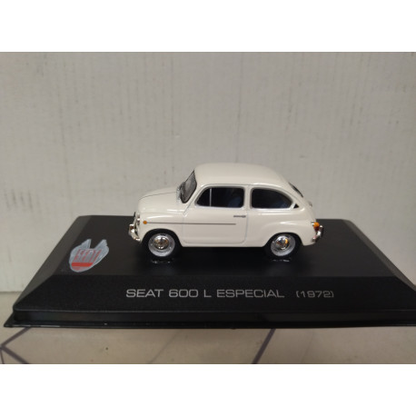 SEAT 600 L 1972 ESPECIAL BLANCO 1:43 ALTAYA IXO