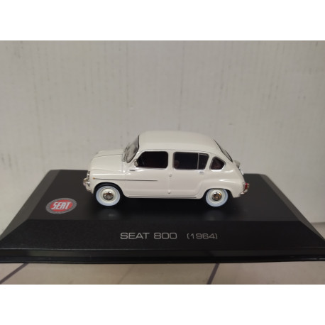 SEAT 800 1964 BLANCO 1:43 ALTAYA IXO