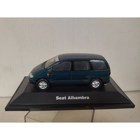 SEAT ALHAMBRA 1 1996-2000 GREEN 1:43 DEALER HERPA