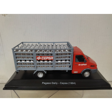 PEGASO (FIAT ) DAILY 1994 CEPSA REPARTO 1:43 SALVAT IXO HARD BOX