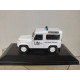 LAND ROVER DEFENDER 90 1998 ONU MILITARY POLICE 1:43 DeAGOSTINI CAJA NO ORIGINAL