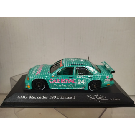 MERCEDES-BENZ W201 190E 1991 KLASSE 1 DTM AMG JUNIOR TEAM 1:43 MINICHAMPS