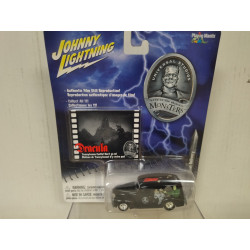 FORD PANEL 1940 DELIVERY DRACULA BLUE MONSTERS 1:64 JOHNNY LIGHTNING